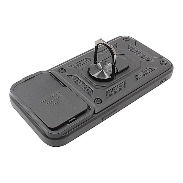 TPU Tough Slide Case iPhone 15 Pro Ljusrosa