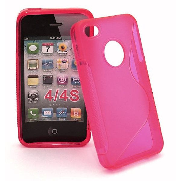 S-Line skal iPhone 4/4S Hotpink