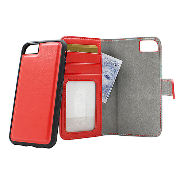 Skimblocker Magnet Wallet iPhone SE (2nd Generation) Röd