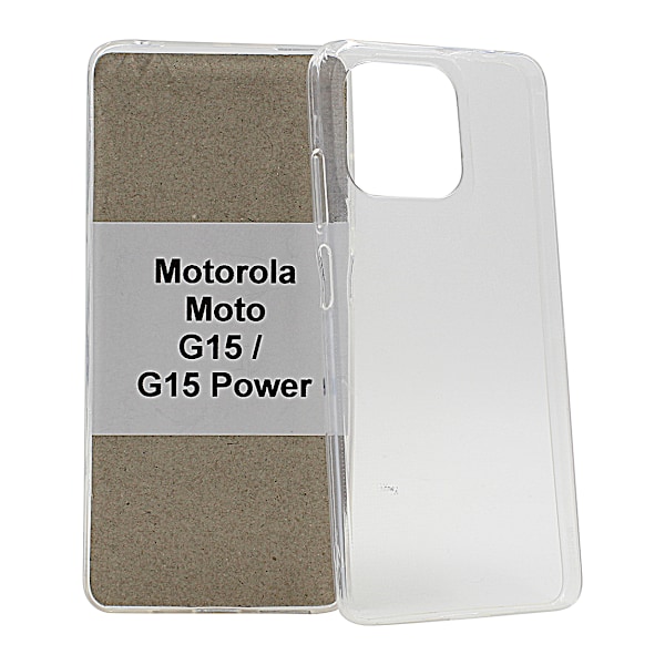 Ultra Thin TPU skal Motorola Moto G15