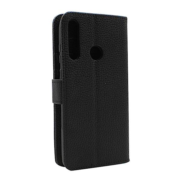 New Standcase Wallet Huawei Y6p (Svart) Brun