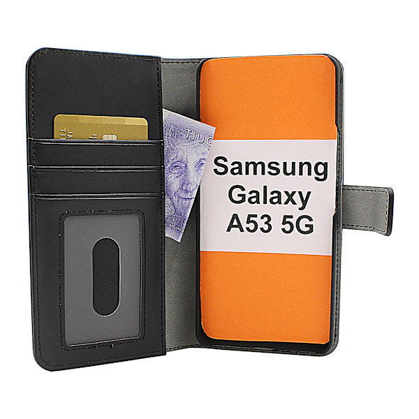 Skimblocker Magnet Fodral Samsung Galaxy A53 5G (A536B) Hotpink