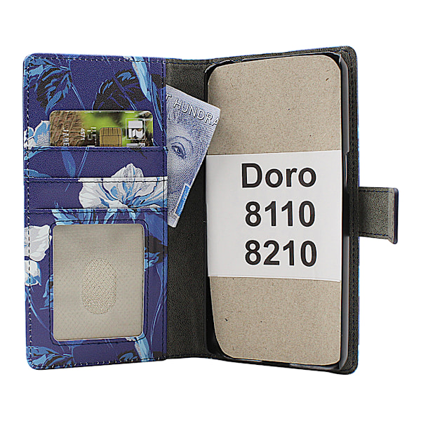 Skimblocker Doro 8110 / 8210 Plånboksfodral Design