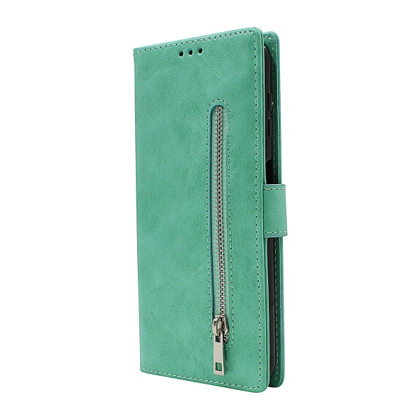 Zipper Standcase Wallet Samsung Galaxy A04s (A047F/DS) Aqua