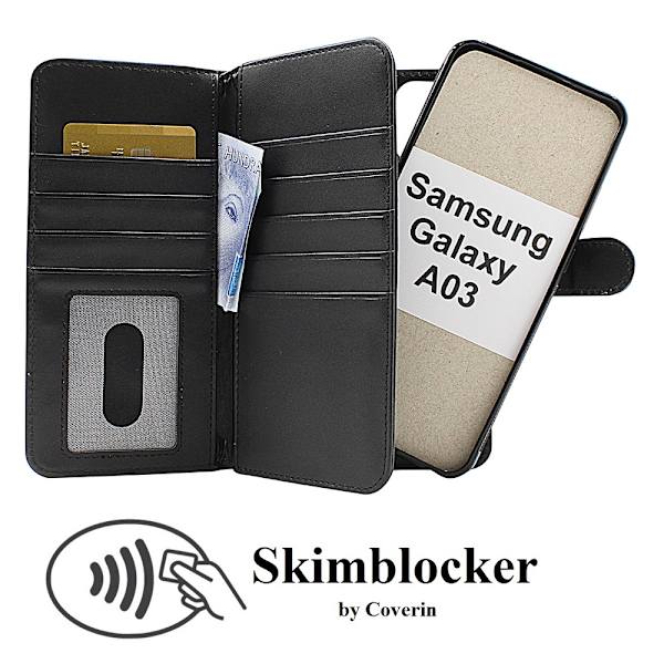 Skimblocker XL Magnet Fodral Samsung Galaxy A03 (A035G/DS)