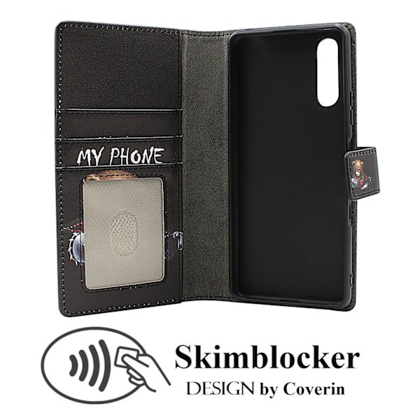 Skimblocker Sony Xperia 10 III Plånboksfodral Design