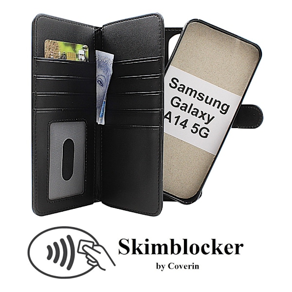 Skimblocker XL Magnet Fodral Samsung Galaxy A14 5G