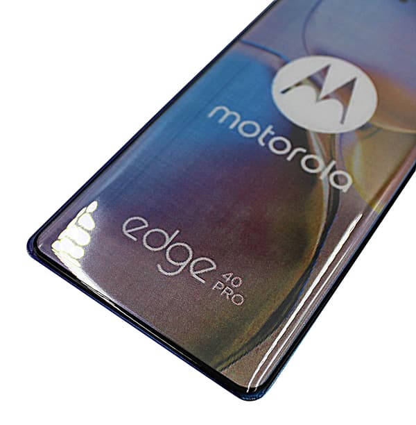 Full Frame Glas skydd Motorola Edge 40 Pro 5G