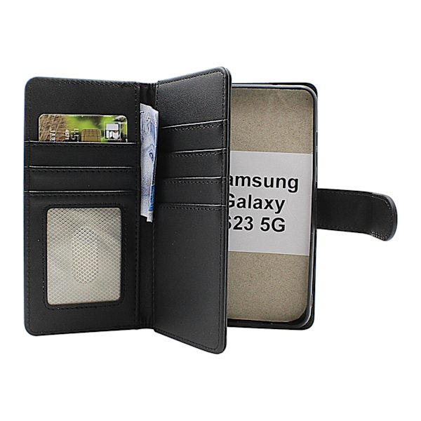 Skimblocker Samsung Galaxy S23 5G XL Magnet Plånboksfodral