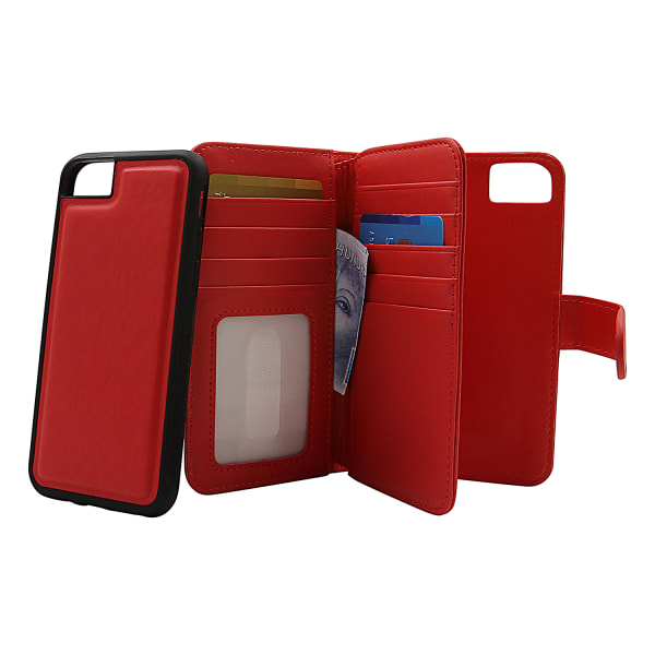 Skimblocker XL Magnet Wallet iPhone 7 Röd G673