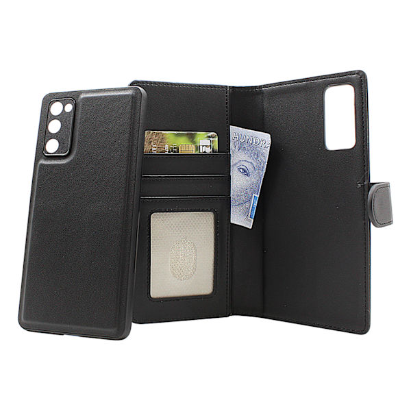 Skimblocker Samsung Galaxy S20 FE 5G Magnet Plånboksfodral Lila