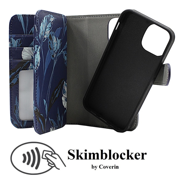 Skimblocker XL Magnet Designwallet iPhone 13 Mini (5.4)