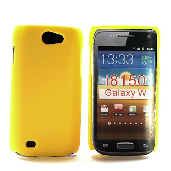 Hardcase skal Samsung Galaxy W (i8150) Gul