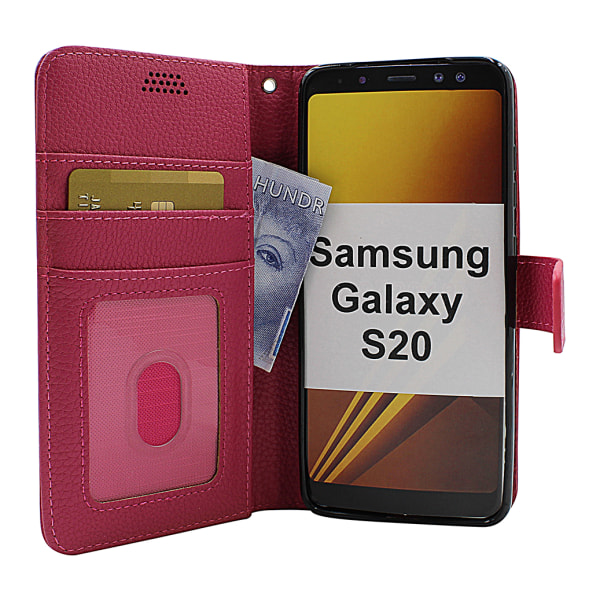 New Standcase Wallet Samsung Galaxy S20 (G980F) Svart