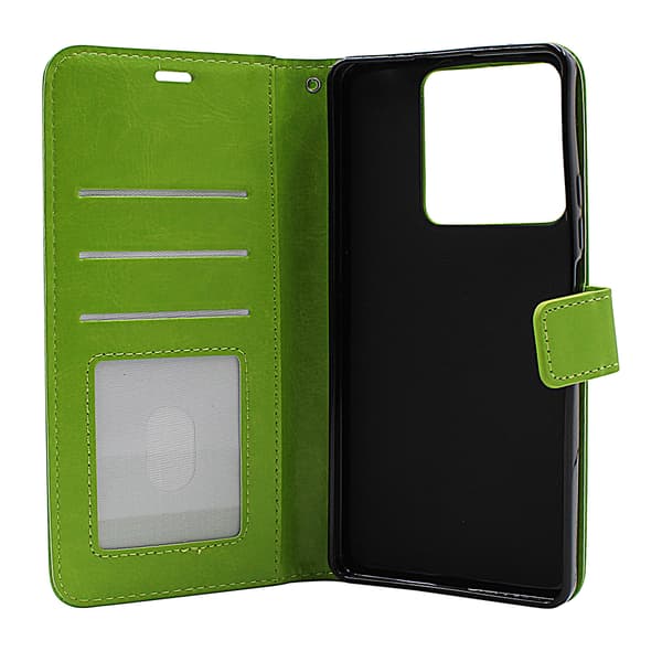 Crazy Horse Wallet Xiaomi Redmi Note 13 5G Brun