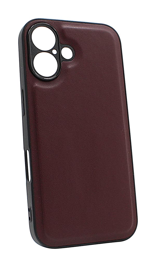 Magnetskal iPhone 16 Mörkröd