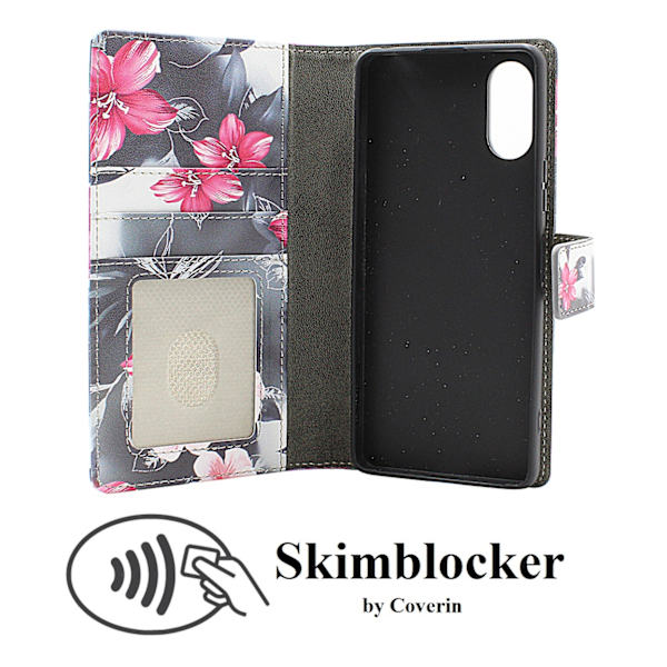 Skimblocker Xperia 10 VI 5G Magnet Plånboksfodral Design