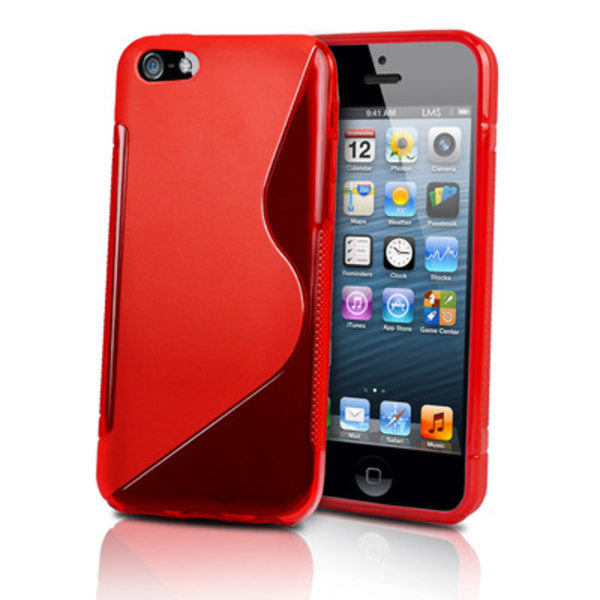 S-Line skal iPhone 5C Röd