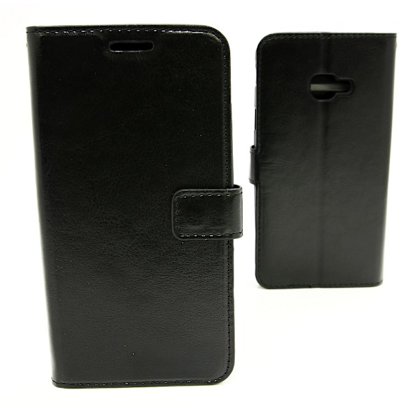 Crazy Horse Wallet Samsung Galaxy Xcover 4 (G390F) Svart