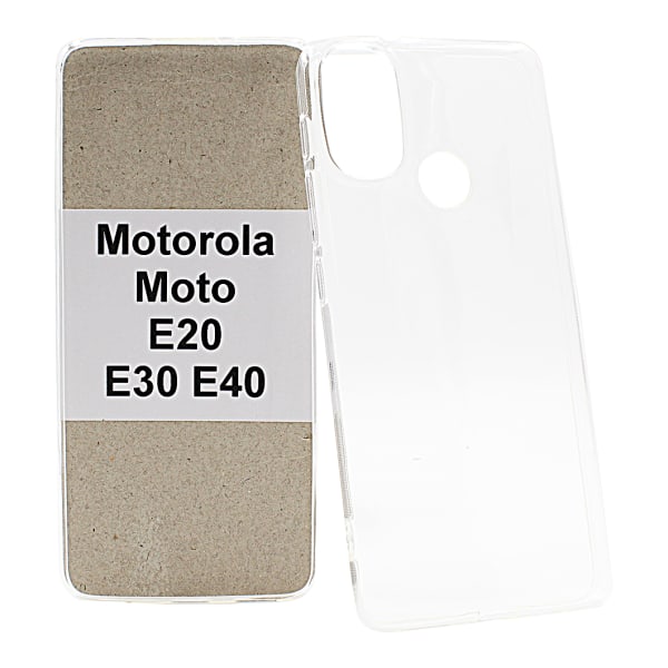 Ultra Thin TPU Skal Motorola Moto E20 / E30 / E40