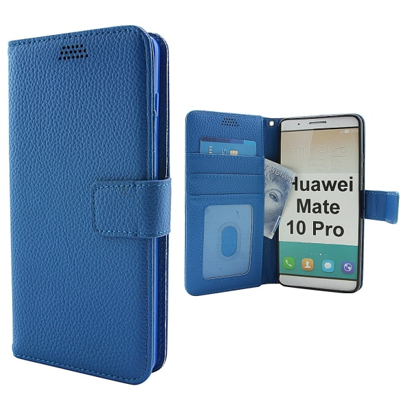 New Standcase Wallet Huawei Mate 10 Pro Ljusblå