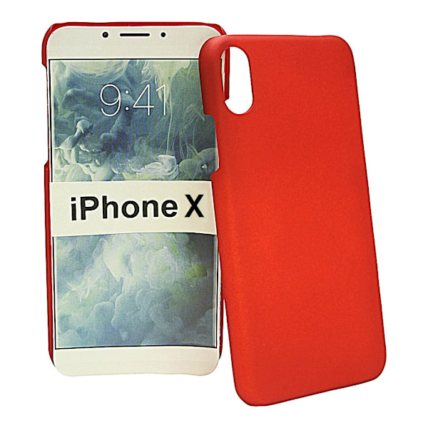 Hardcase iPhone X/Xs Röd