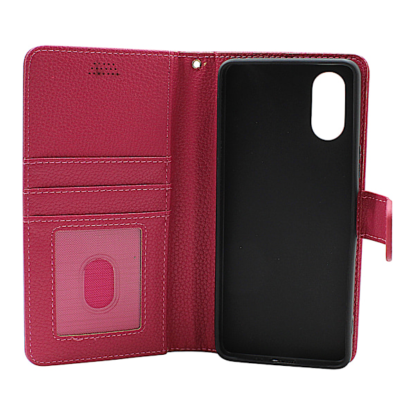 Sony Xperia 10 VI 5G New Standcase Plånboksfodral Ljusblå