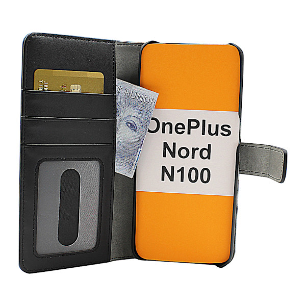 Skimblocker Magnet Fodral OnePlus Nord N100 Hotpink