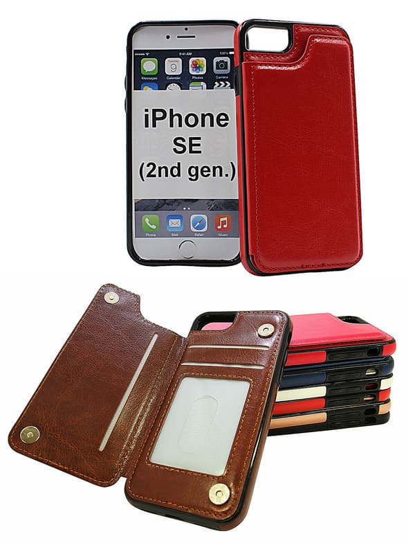CardCase iPhone SE (2nd Generation) Hotpink