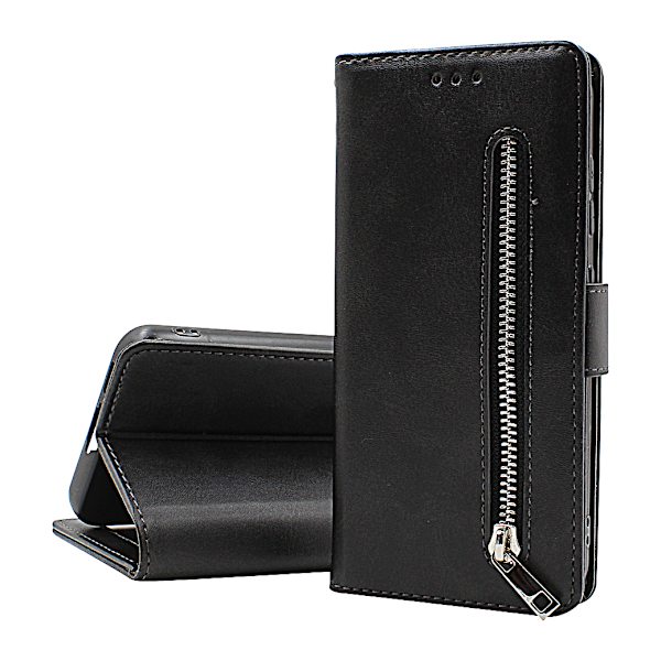 Zipper Standcase Wallet Samsung Galaxy A14 5G Röd
