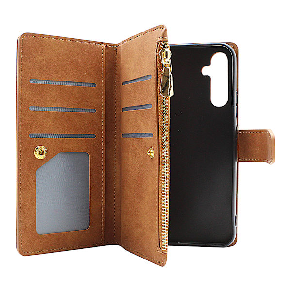 XL Standcase Lyxfodral Samsung Galaxy A34 5G Brun