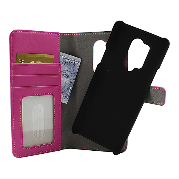 Skimblocker Magnet Wallet OnePlus 8 Pro Hotpink