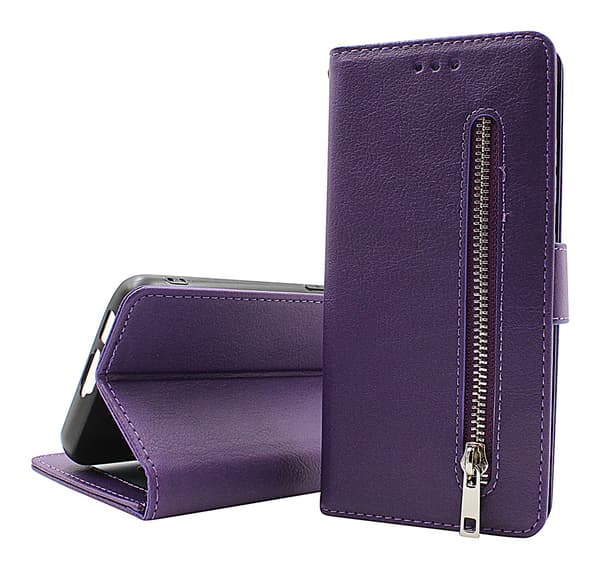 Zipper Standcase Wallet Google Pixel 8a 5G Lila