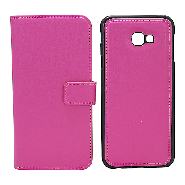 Skimblocker Magnet Wallet Samsung Galaxy J4 Plus (J415FN/DS) Hotpink