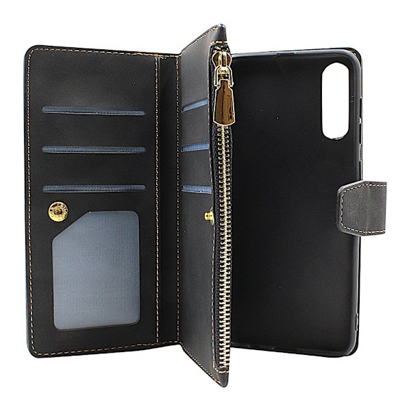 XL Standcase Lyxfodral Samsung Galaxy A50 (A505FN/DS) Svart