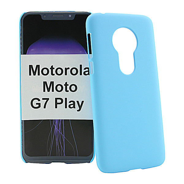 Hardcase Motorola Moto G7 Play Ljusblå