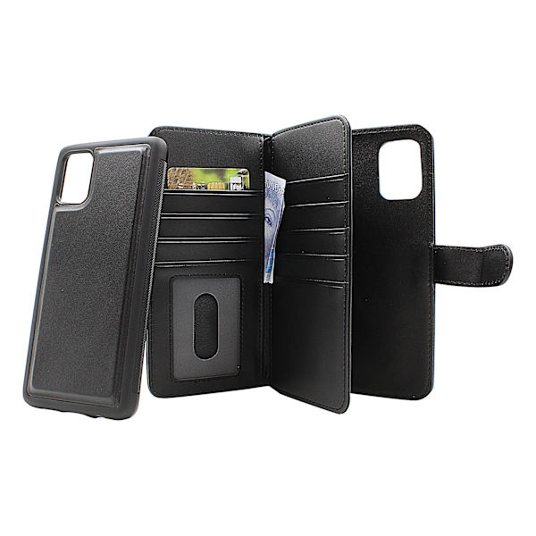 Skimblocker XL Magnet Wallet Samsung Galaxy A51 (A515F/DS) Svart