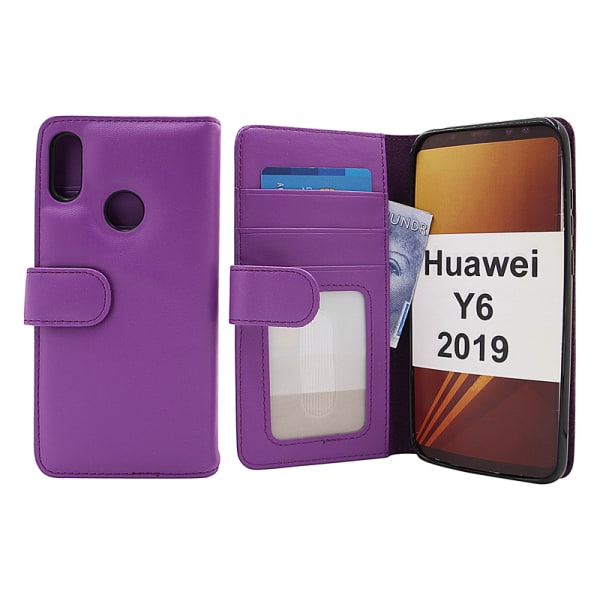 Skimblocker Plånboksfodral Huawei Y6 2019 Hotpink