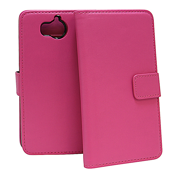 Magnet Wallet Huawei Y6 2017 (MYA-L41) Hotpink