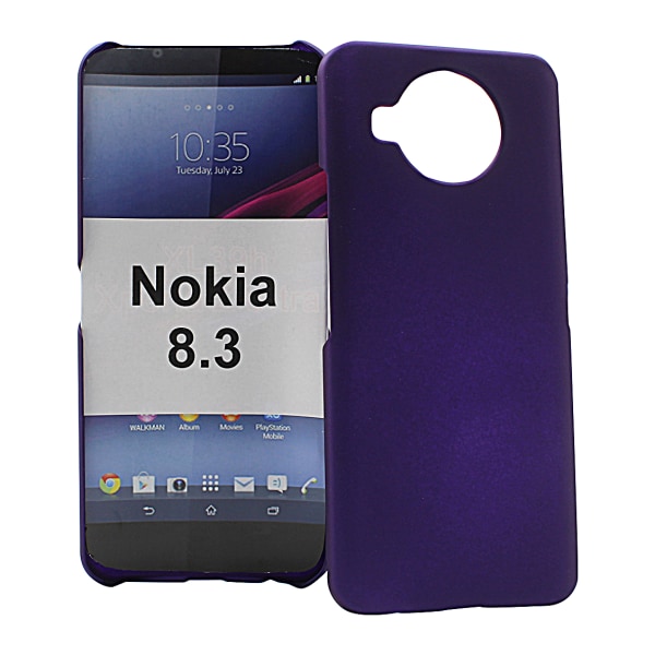 Hardcase Nokia 8.3 (Svart) Röd