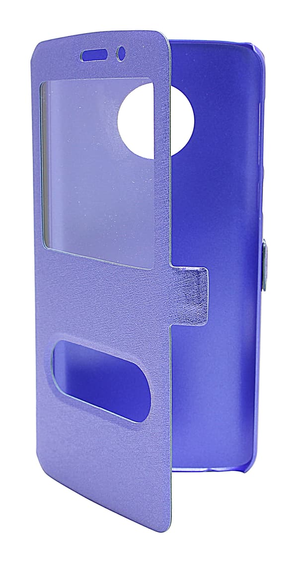 Flipcase Motorola Moto G6 Plus Blå