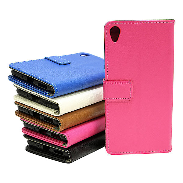 Standcase Wallet Asus ZenFone Live (ZB501KL) Svart
