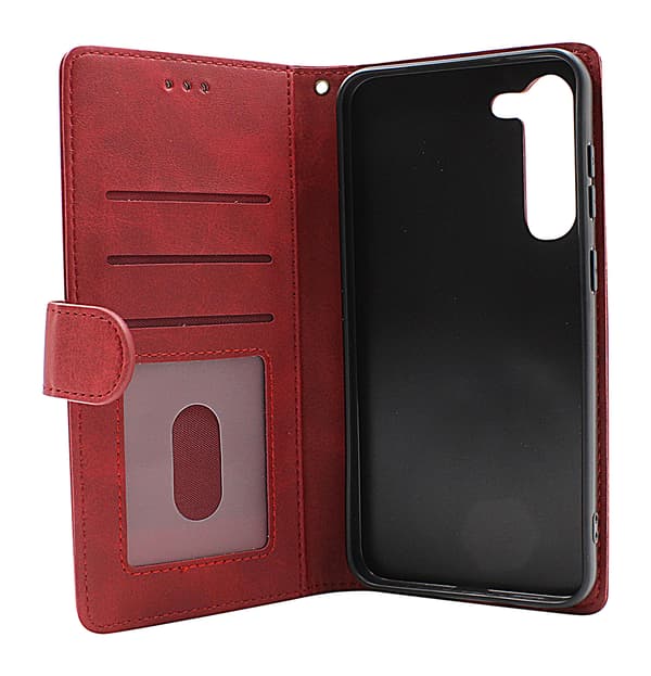 Zipper Standcase Wallet Samsung Galaxy S23 Plus 5G Svart