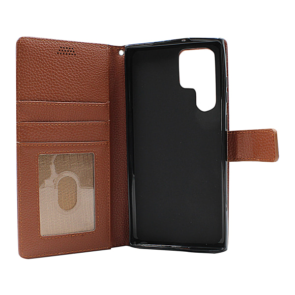 New Standcase Wallet Samsung Galaxy S22 Ultra 5G Lila