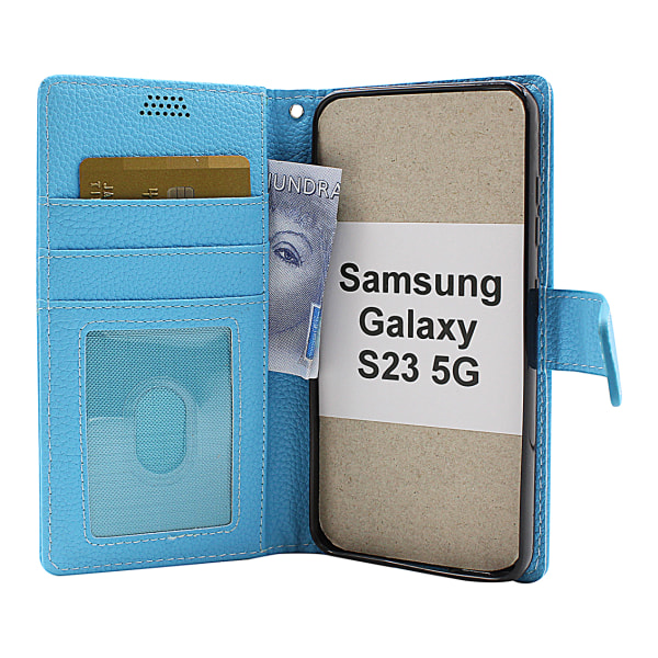 New Standcase Wallet Samsung Galaxy S23 5G Svart