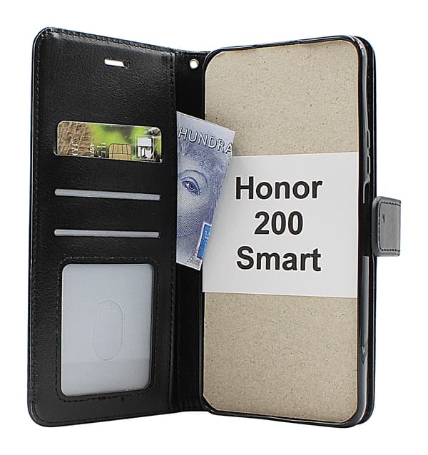 Crazy Horse Honor 200 Smart 5G Plånboksfodral Brun
