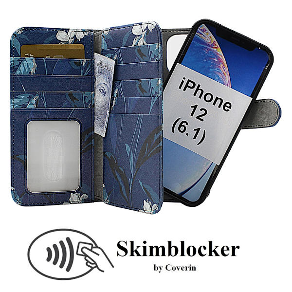 Skimblocker XL Magnet Designwallet iPhone 12 (6.1)