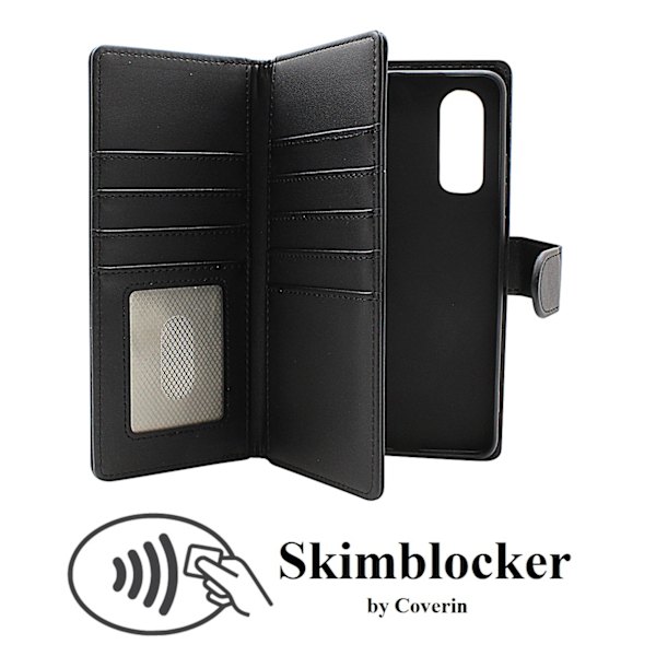 Skimblocker OnePlus Nord CE 4 Lite XL Plånboksfodral Svart