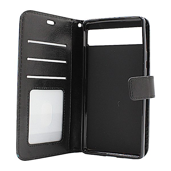 Crazy Horse Wallet Google Pixel 6a 5G Grön