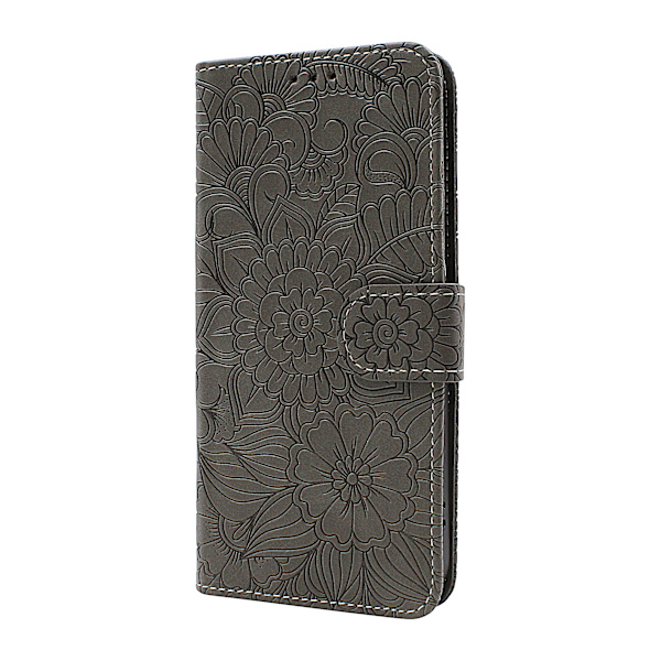 Flower Standcase Wallet Samsung Galaxy A55 5G Ljusrosa